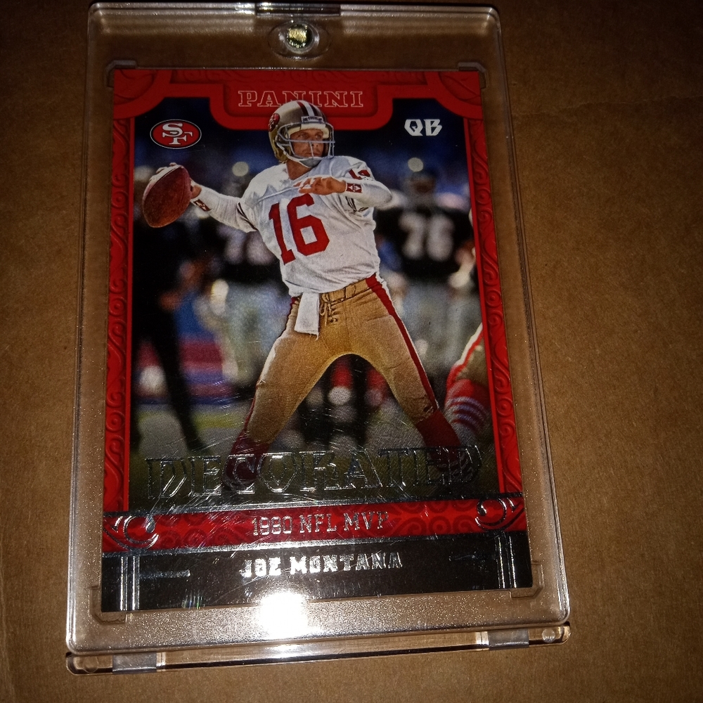 Joe Montana decorated)